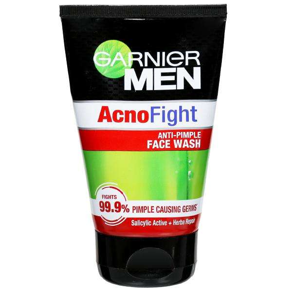 Garnier men acnoFight face wash"