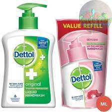 Dettol Handwash orginal Pump+Refil"