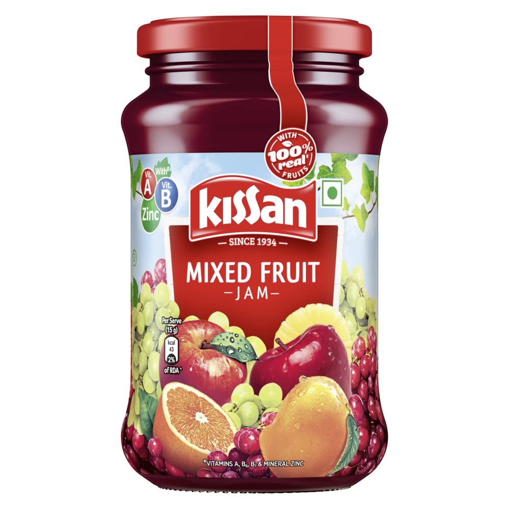 Kissan mix fruit jam 200gm"
